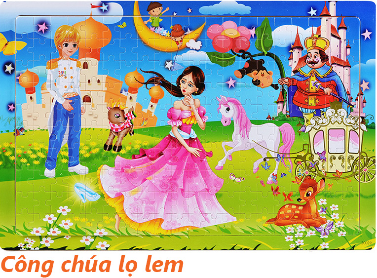 Tranh ghép gỗ 100 mảnh - Ngựa Pony