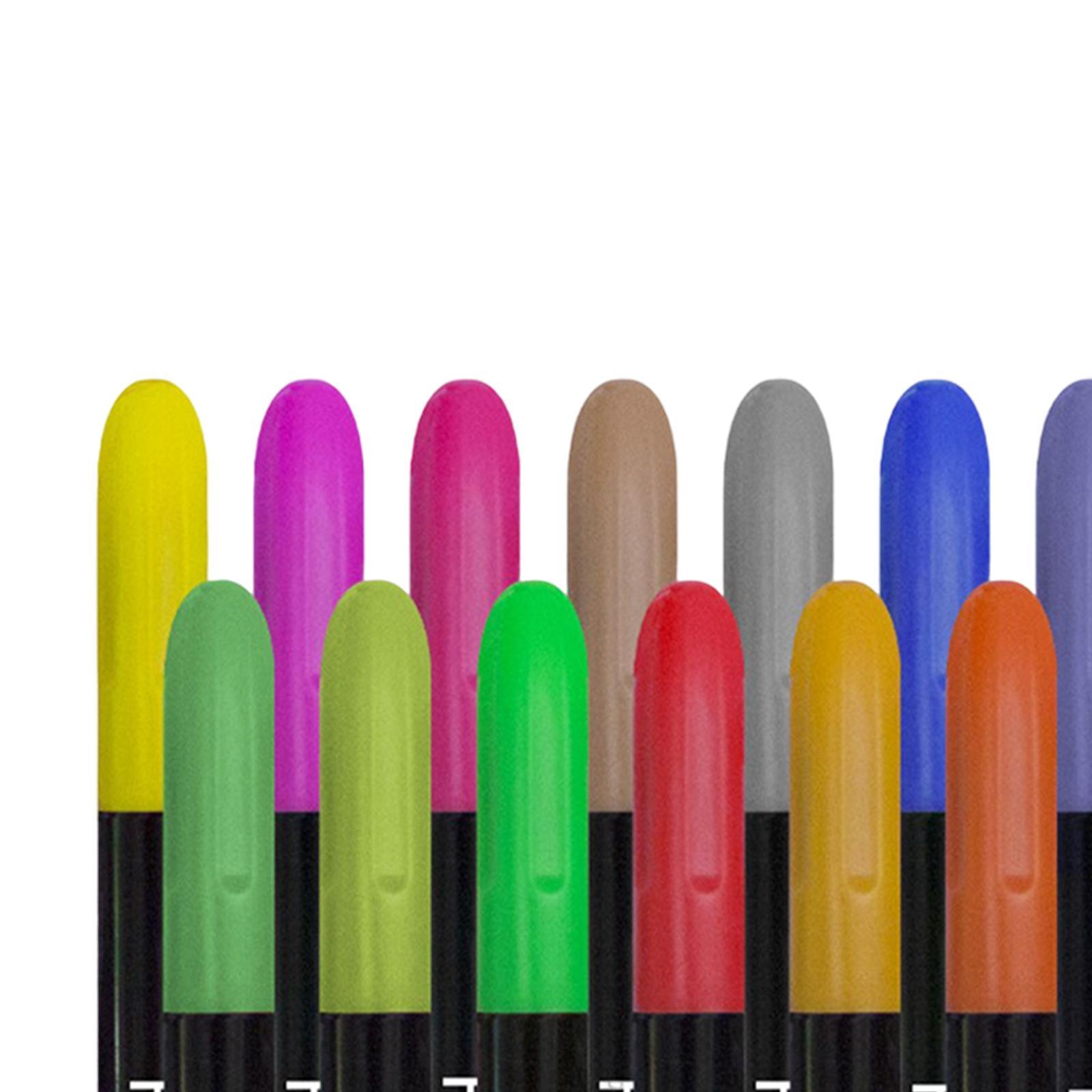 20 Color Fabric Markers Pens Fabric Pens for Handbags Clothes Sewing Accessories