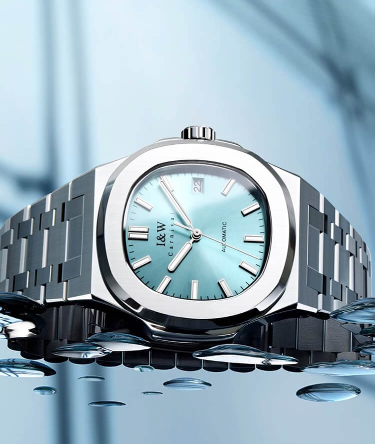 Đồng hồ nam chính hãng IW CARNIVAL IW750G-6 Kính sapphire ,chống xước,Chống nước ,Bảo hành 24 tháng,Máy cơ