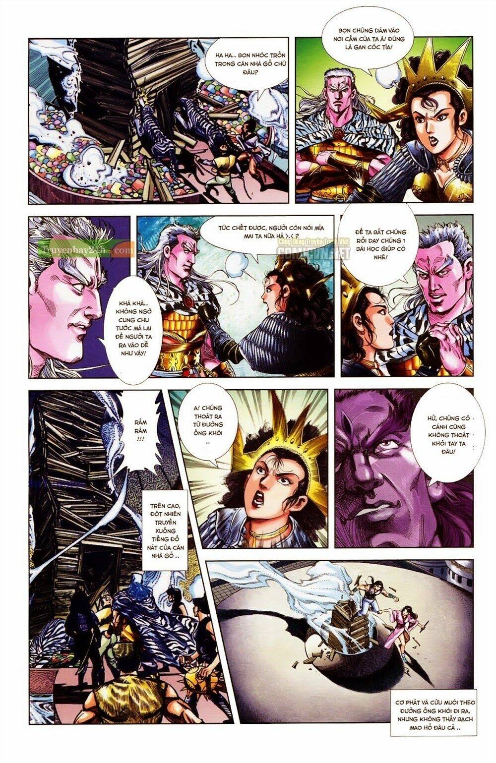 thiên tử truyền kỳ 1 - cơ phát khai chu bản chapter 35 4