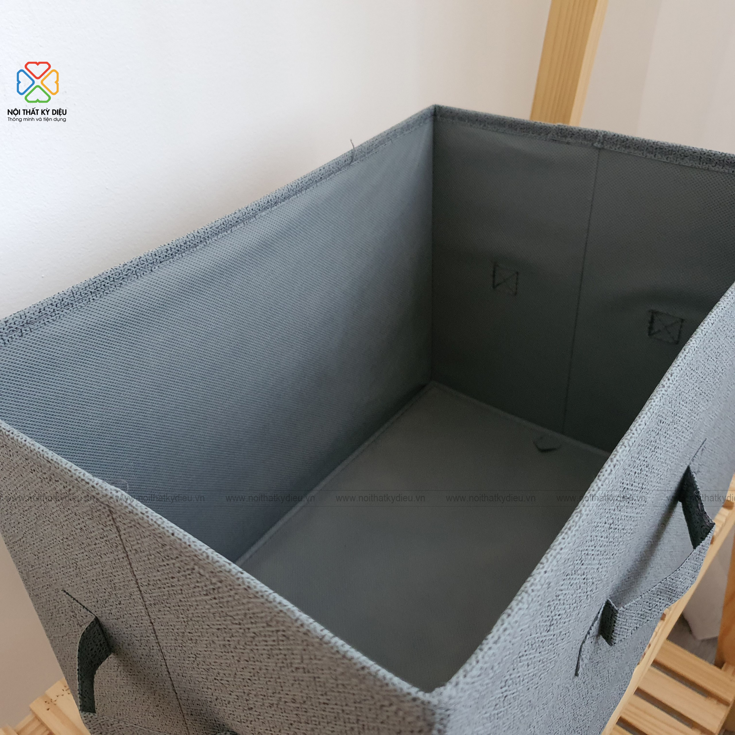 HỘP VẢI ĐỰNG QUÂN ÁO KHÔNG NẮP