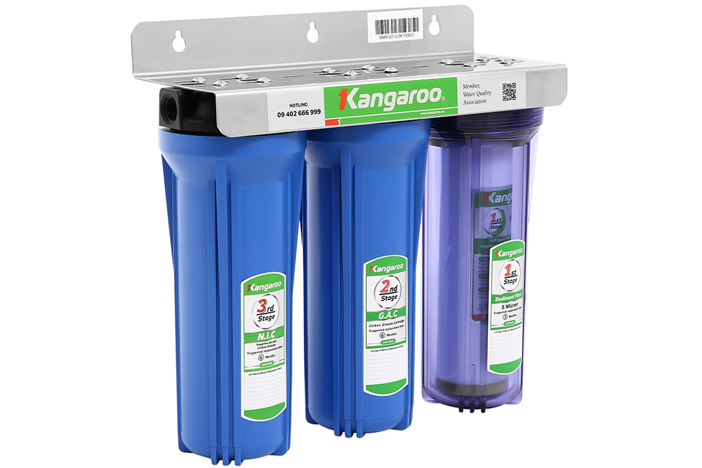 Bộ Cốc Lọc Đầu Nguồn Kangaroo KG01G3 – Hàng Chính Hãng