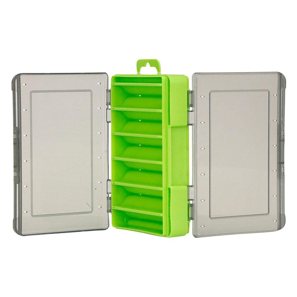 Fishing  Box Clear Double Sided  Storage Container Organizer