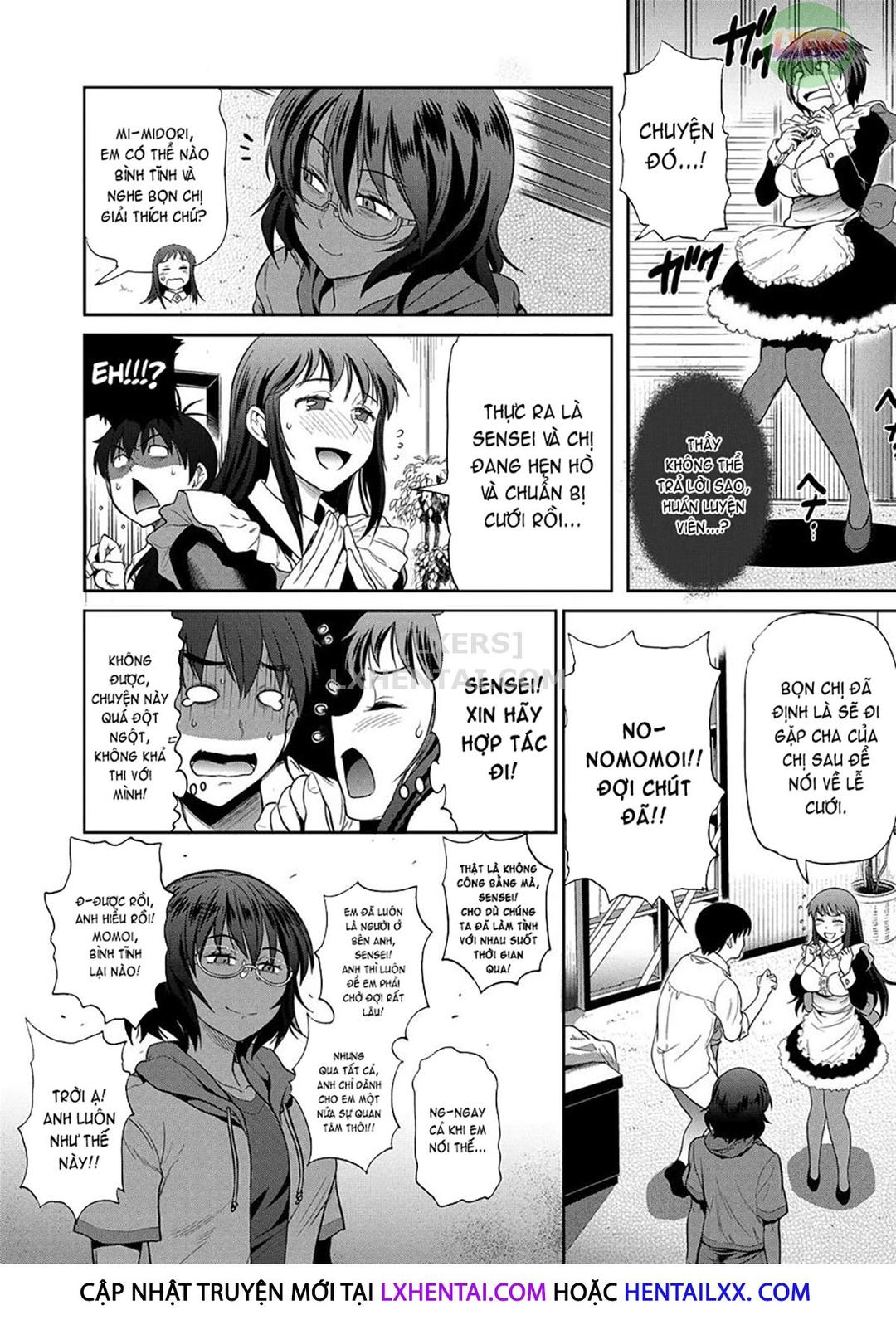 những cô nàng ở clb bóng vợt + sau 2 năm chapter 14 15