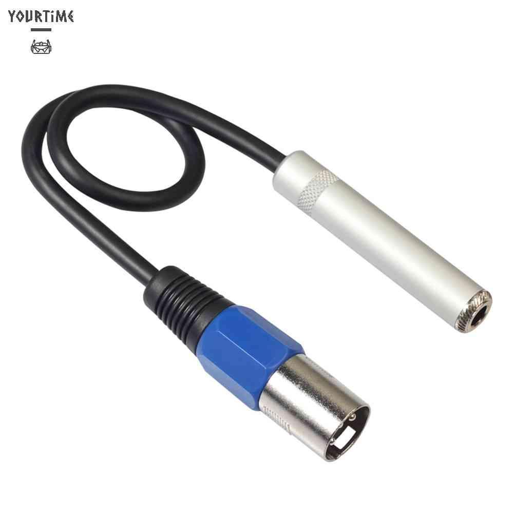 Cáp ChuyểN ĐổI Âm Thanh 0.3m XLR 3Pin Sang 6.35mm