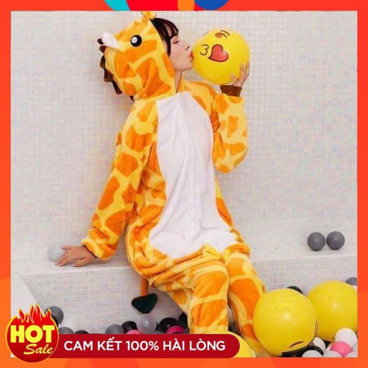 Bộ Đồ Thú Hưu Cao Cổ Người Lớn