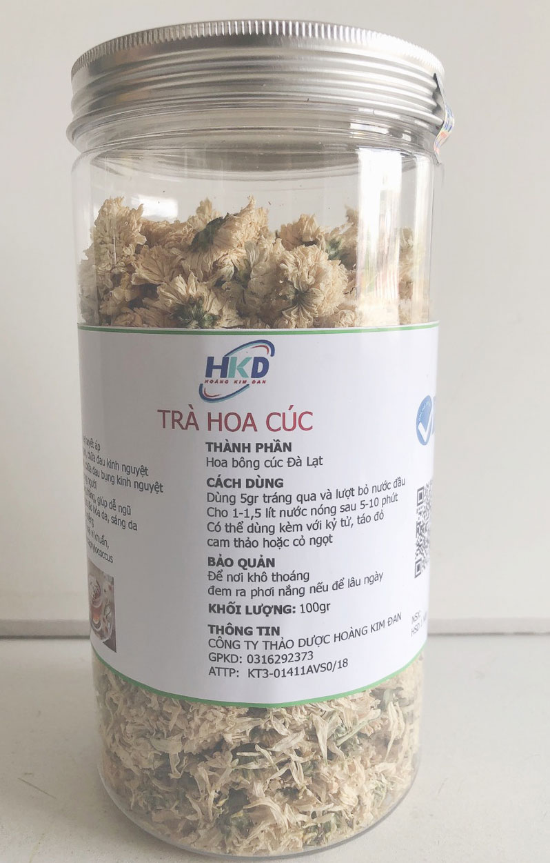 Trà hoa cúc trắng - Trà bạch cúc (100gr)