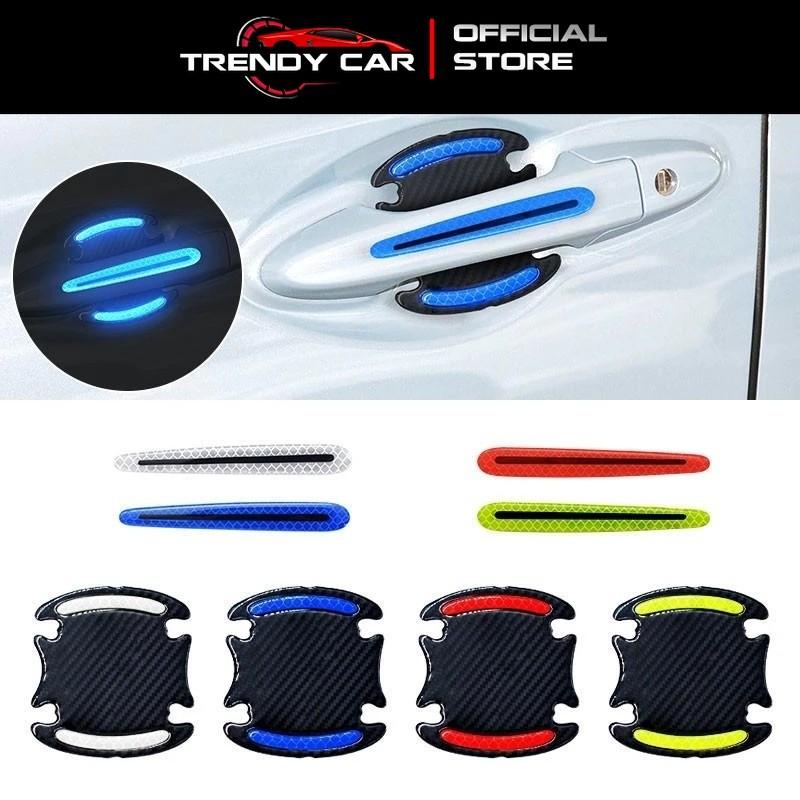 Bộ 10 Miếng Dán Silicone Trong Suốt Chống Xước Hõm Cửa Và Tay Nắm Cửa hõm cửa Nội thất Ô Tô - 4 miếng dán tay cửa