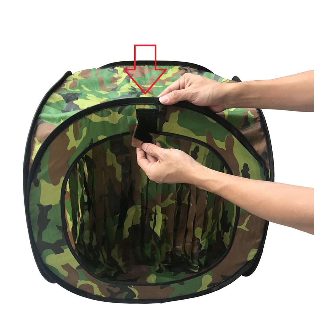 2Pcs Portable Nylon Lightweight Magic Sticker For Hunting Practice