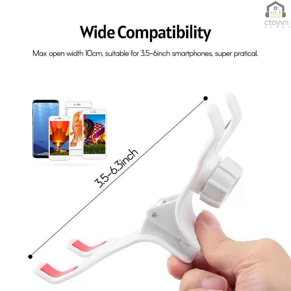 Giá đỡ điện thoại đeo cổ đa năng linh hoạt màu đen cho iPhone