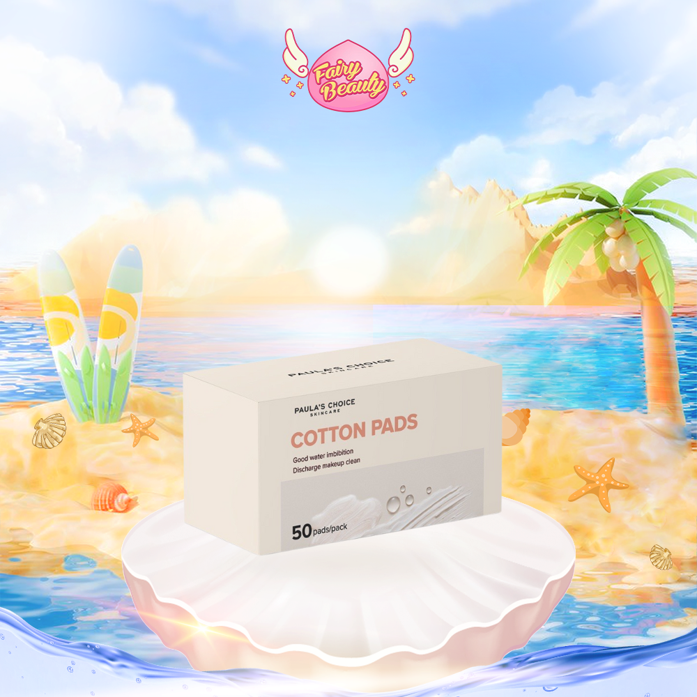 GIFT - Hộp Bông Tẩy Trang Paula's Choice Thiên Nhiên 50 miếng