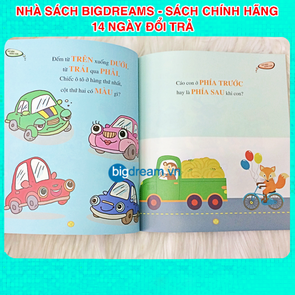 Mẹ Hỏi Con Trả Lời - Khả Năng Không Gian - Cuốn Sách Vỡ Lòng Đầu Tiên Của Tớ - Truyện kể cho bé trước giờ đi ngủ 0-3 tuổi