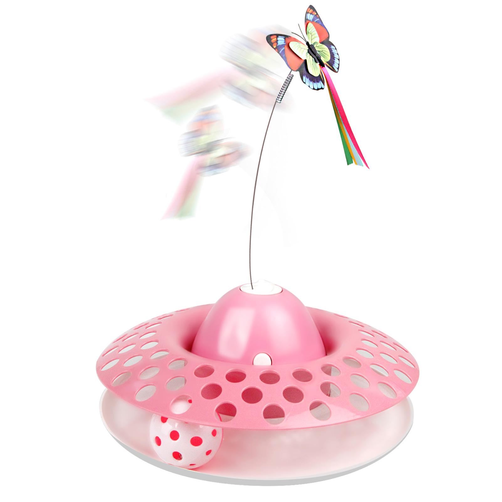 Đồ chơi mèo xoay điện 360 °