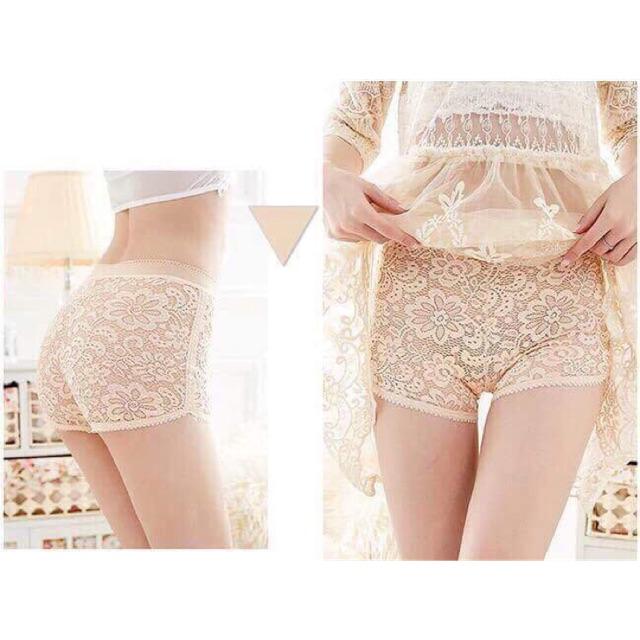Combo 2 quần ren mặc váy