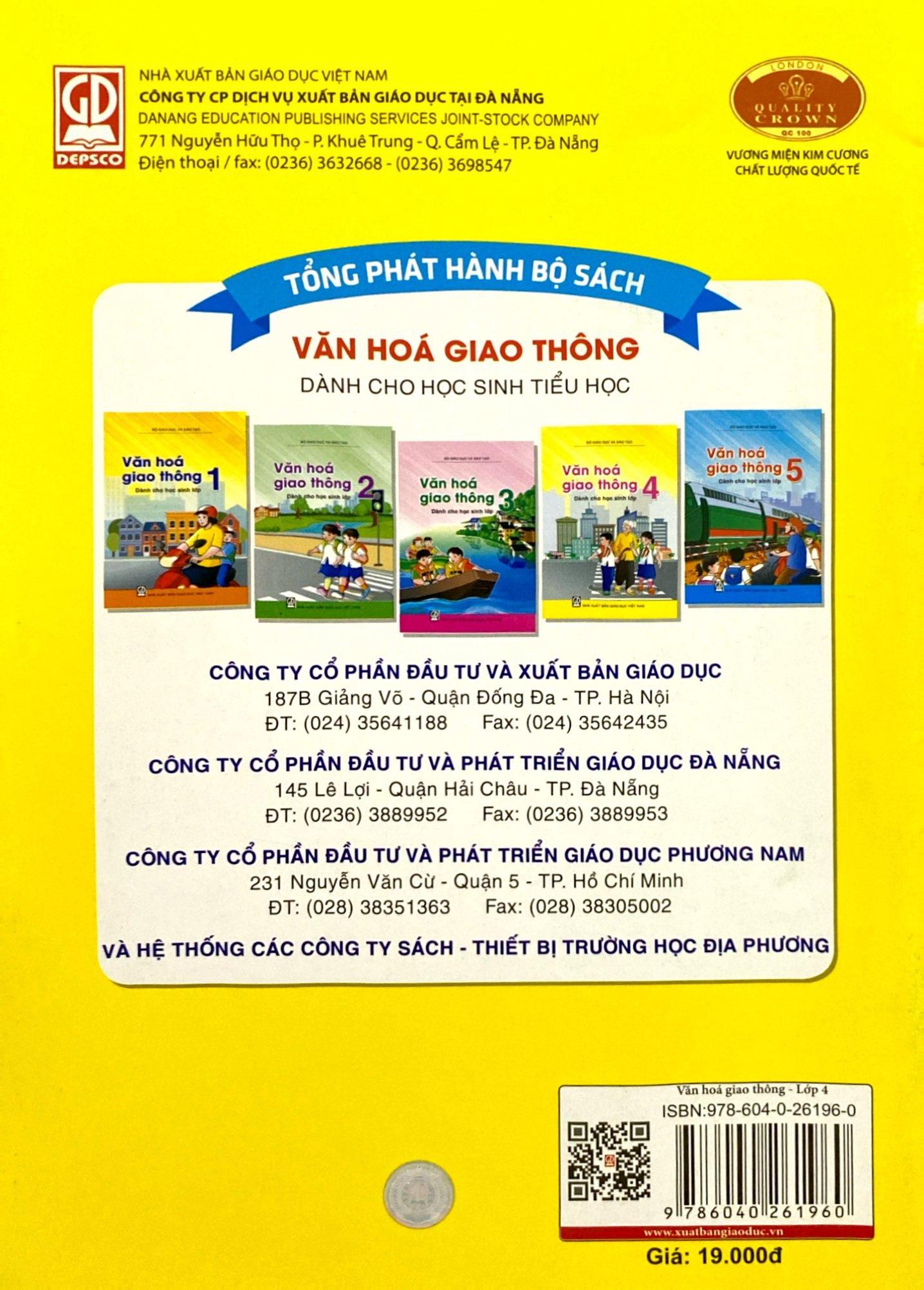 Văn Hóa Giao Thông Lớp 4 (2021)