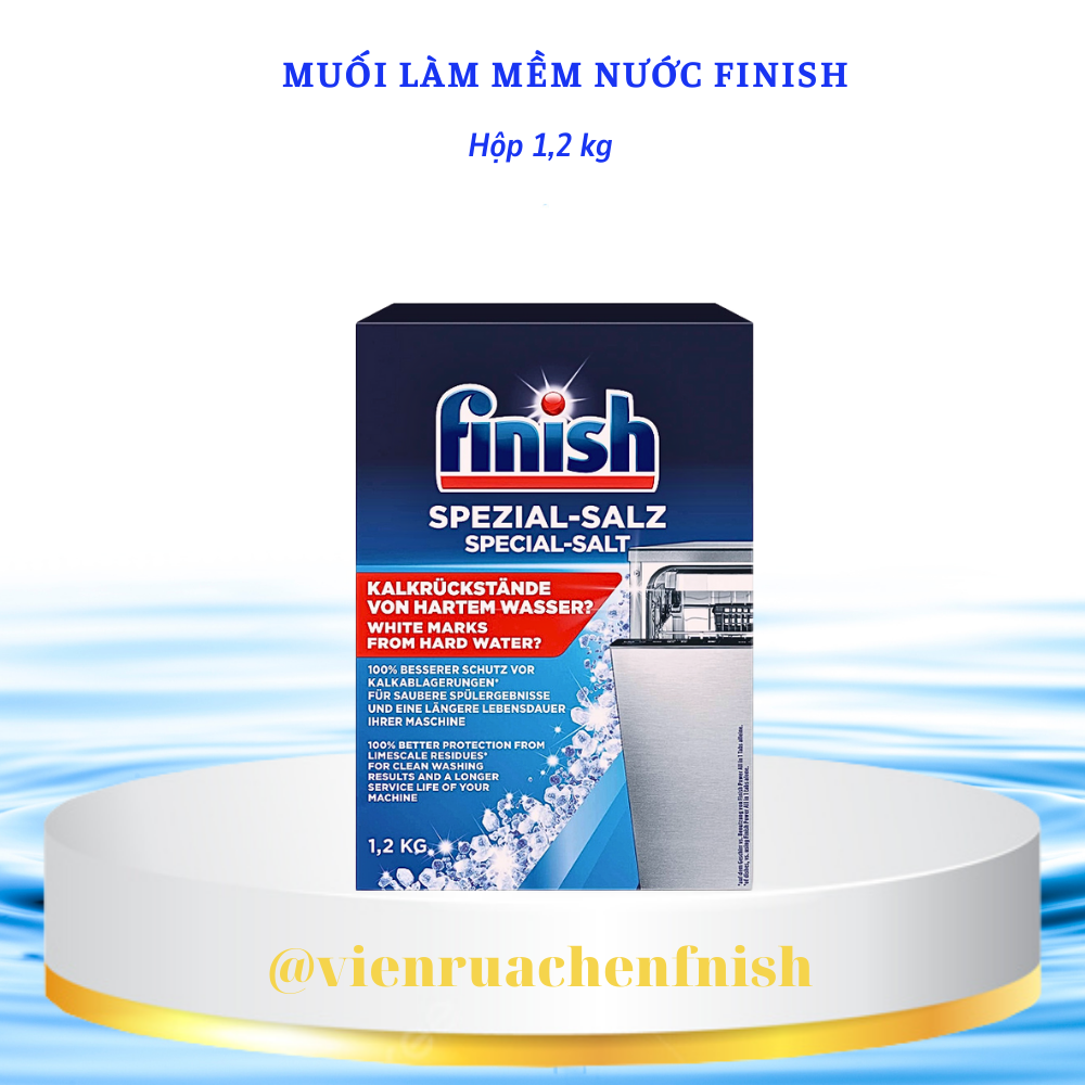 Muối rửa bát Finish 1.2kg  hộp