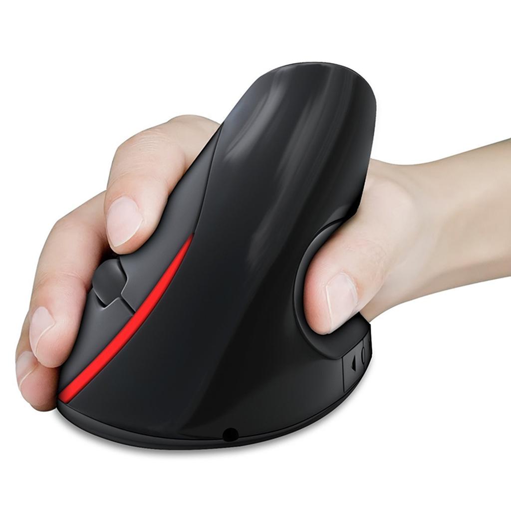 2.4GHz Wireless Vertical Mouse 2400DPI USB Receiver