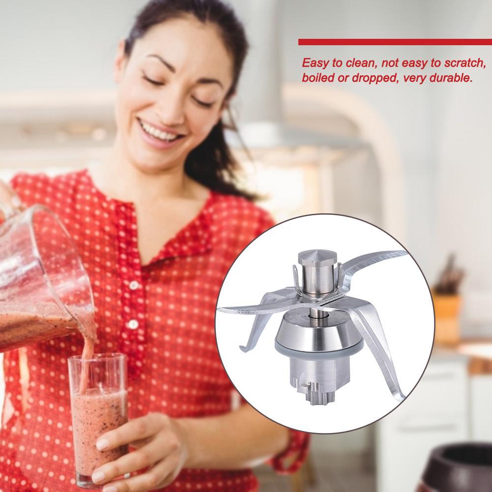Đồng Hồ Nam Dây Thép Không Gỉ Máy Ép Thay Thế Lưỡi Dao 4 Cho Vorwerk Thermomix TM21 Dụng Cụ Nhà Bếp Trái Cây Thịt Pha Máy Phụ Kiện