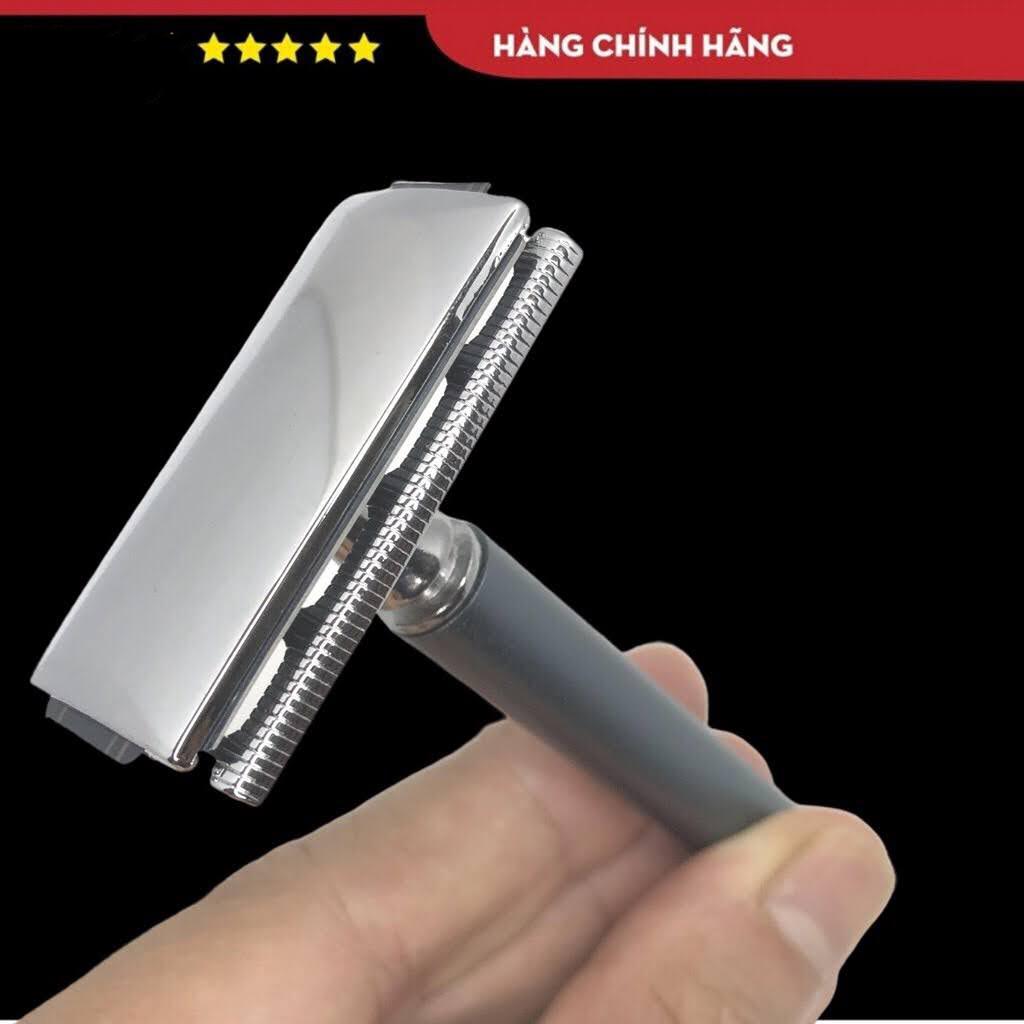 Dao Cạo Râu INOX Truyền Thống Cán Tháo Rời Cổ Điển Độc Đáo Dễ Sử Dụng ĐẸP, SANG TRỌNG, MỊN MÀNG