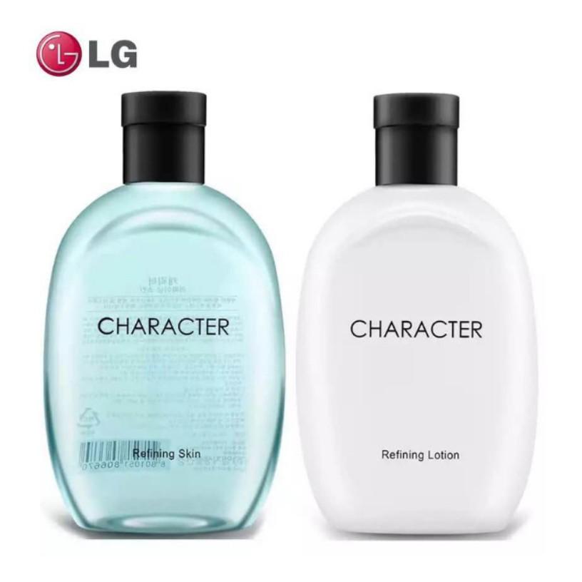 Nước hoa hồng nam trắng da se khít Character Refining Skin Hàn Quốc 350ml