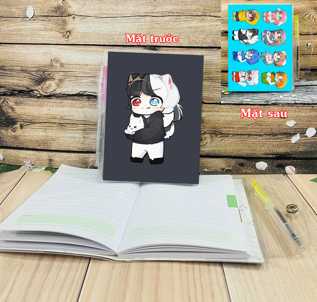 Sổ tay nhỏ kèm bút Hero Among-Hero Team các nhân vật