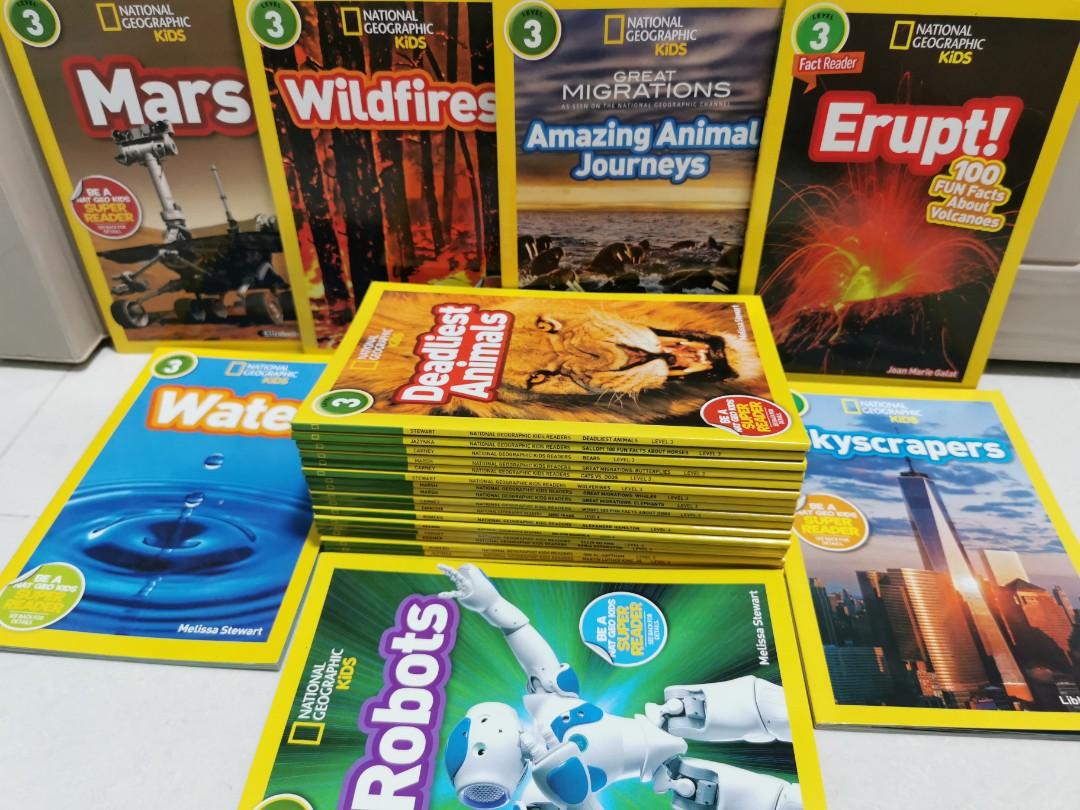 National Geographic Kids 3 - 31 cuốn | Bản Nhập Khẩu