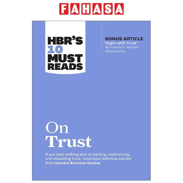 HBR's 10 Must Reads On Trust