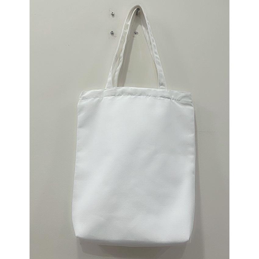 Túi Vải Canvas may 2 Lớp dầy có khóa kéo và túi nhỏ bên trong kích thước 38cmx33cmx10cm có thể in logo quà tặng