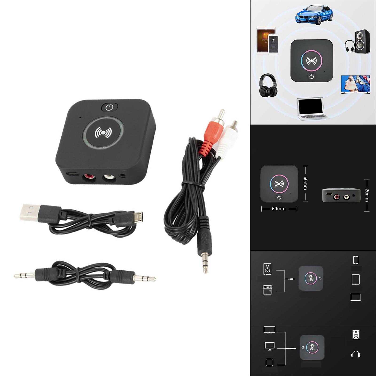 Bluetooth 5.0  Receiver Audio Receiver 3.5mm AUX  Low Latency