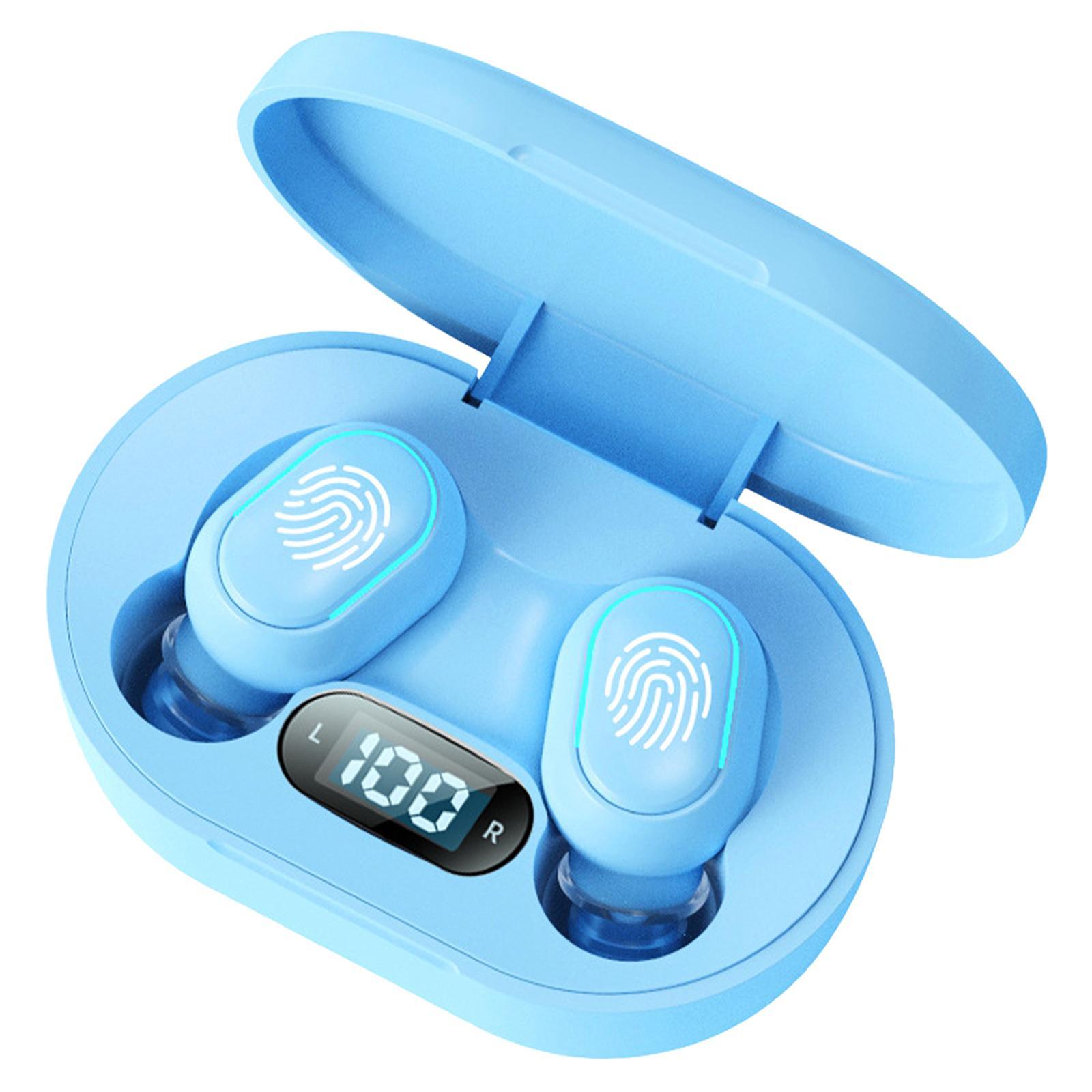 Wireless Bluetooth Earbuds 5.2, with Digital Display Charging Case Headset for Work