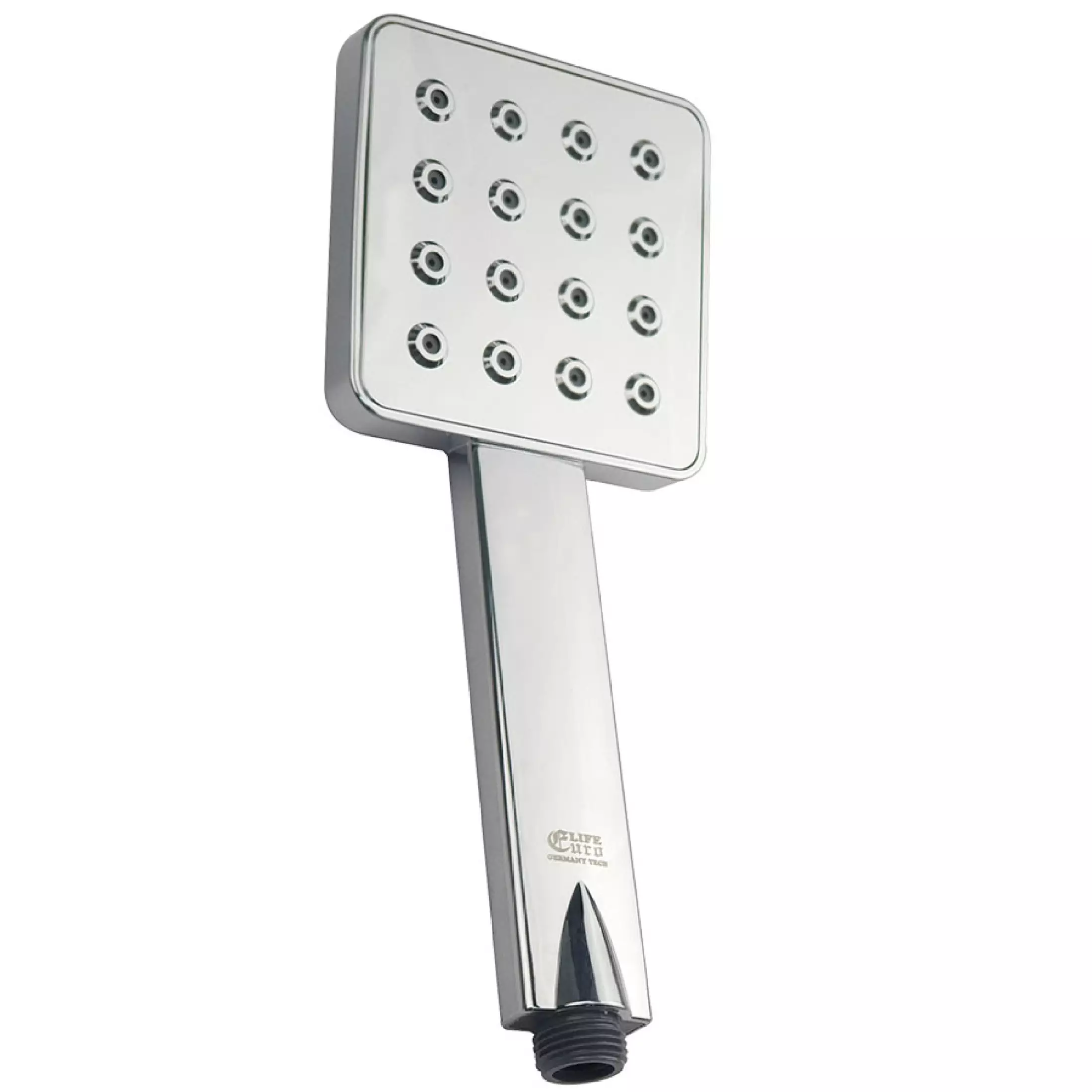 Bộ tay dây sen siêu tăng áp, dòng chảy xoáy độc đáo, 1 chức năng chảy Eurolife EL-121SH