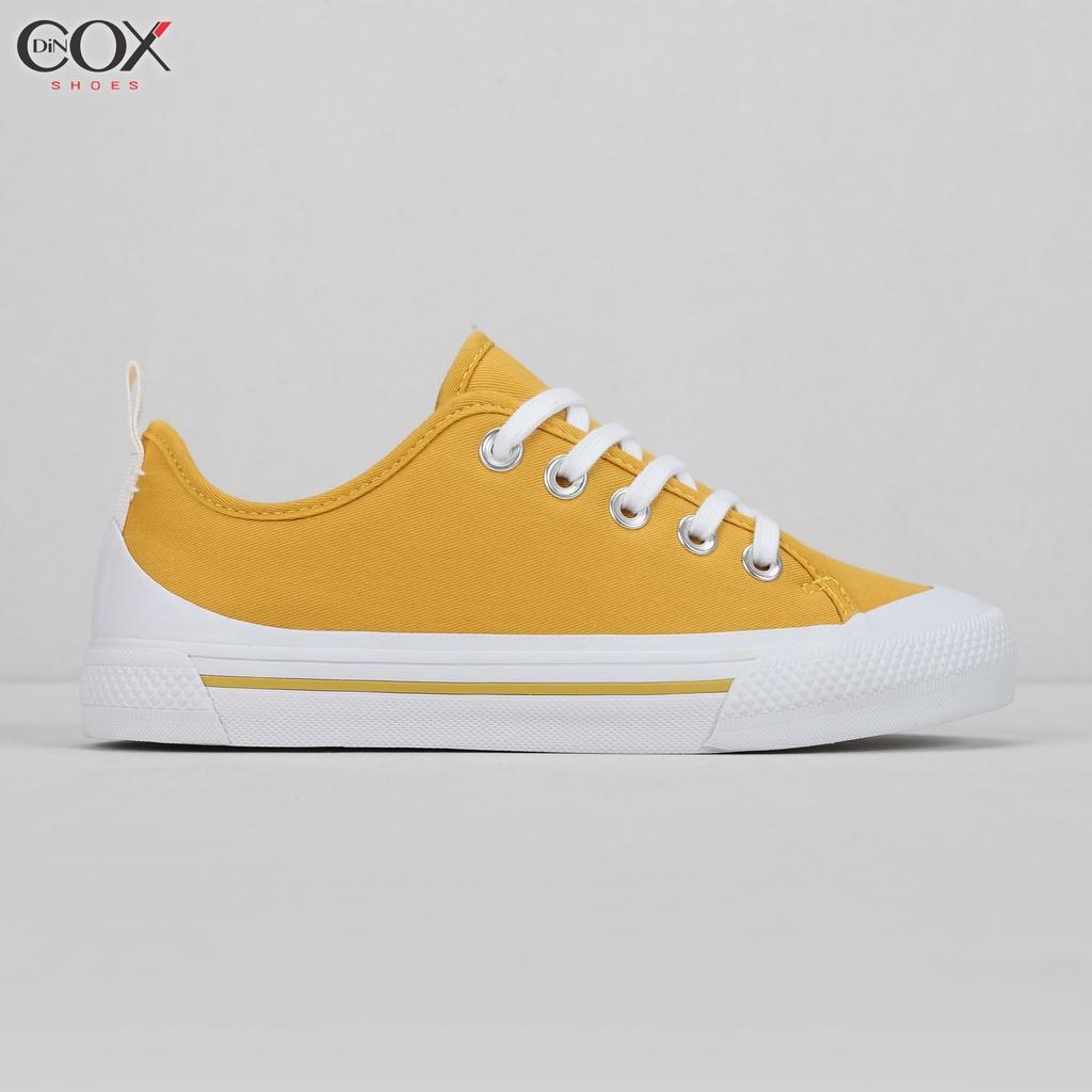 Giày Sneaker Nữ Dincox/Coxshoes C20 Yellow Sang Trọng Đơn Giản