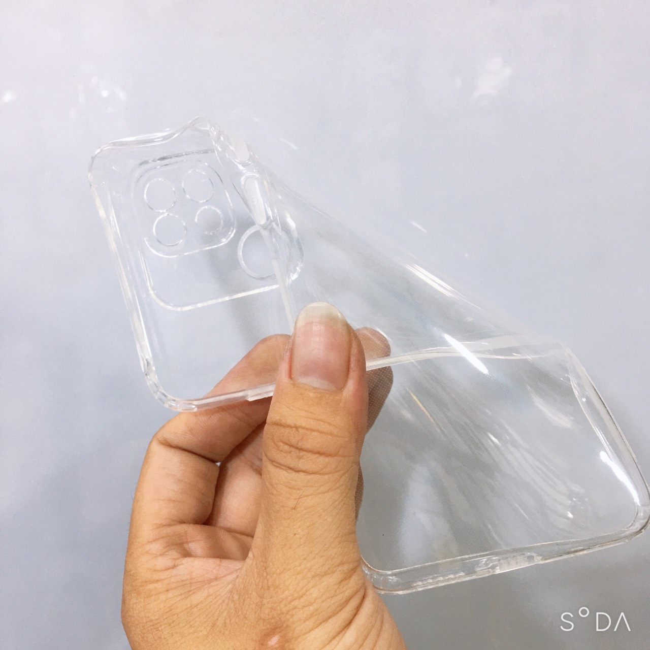 Ốp dẻo trong TPU loại tốt, bảo vệ camera dành cho Xiaomi Redmi 10C