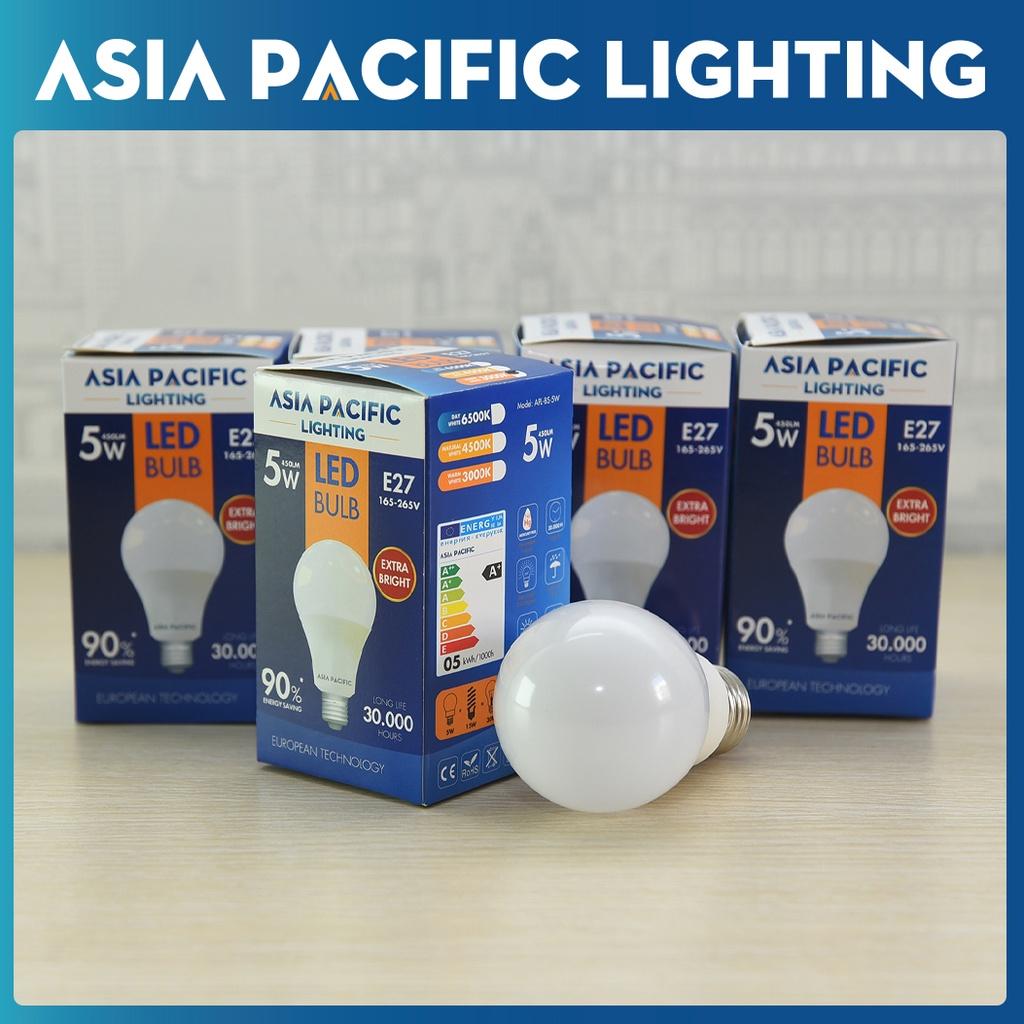 Bóng đèn LED Búp tiêu chuẩn Asia Pacific Lighting - 5W