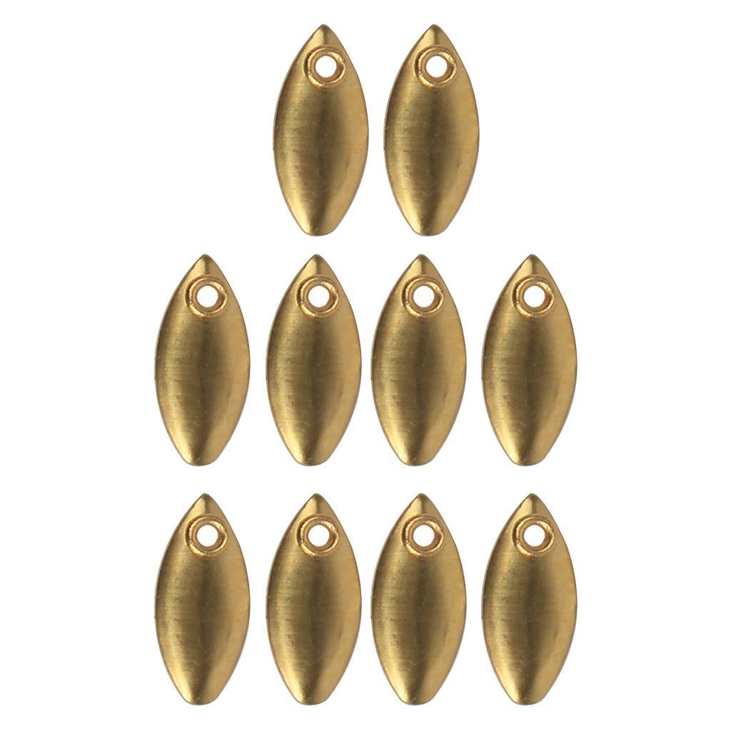 10/50/100pcs Durable Spoons Fishing Lures Sequins Baits Metal Wobblers Lures