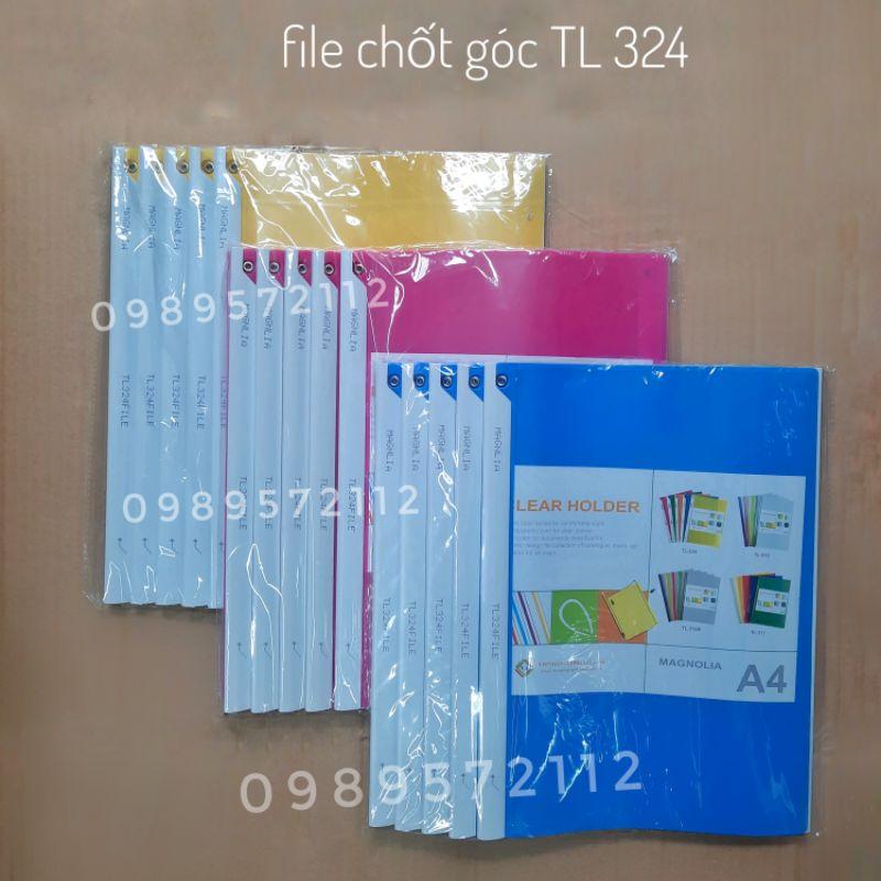 10cái Rút gáy chốt góc-rút gáy xoay-file chốt góc 324