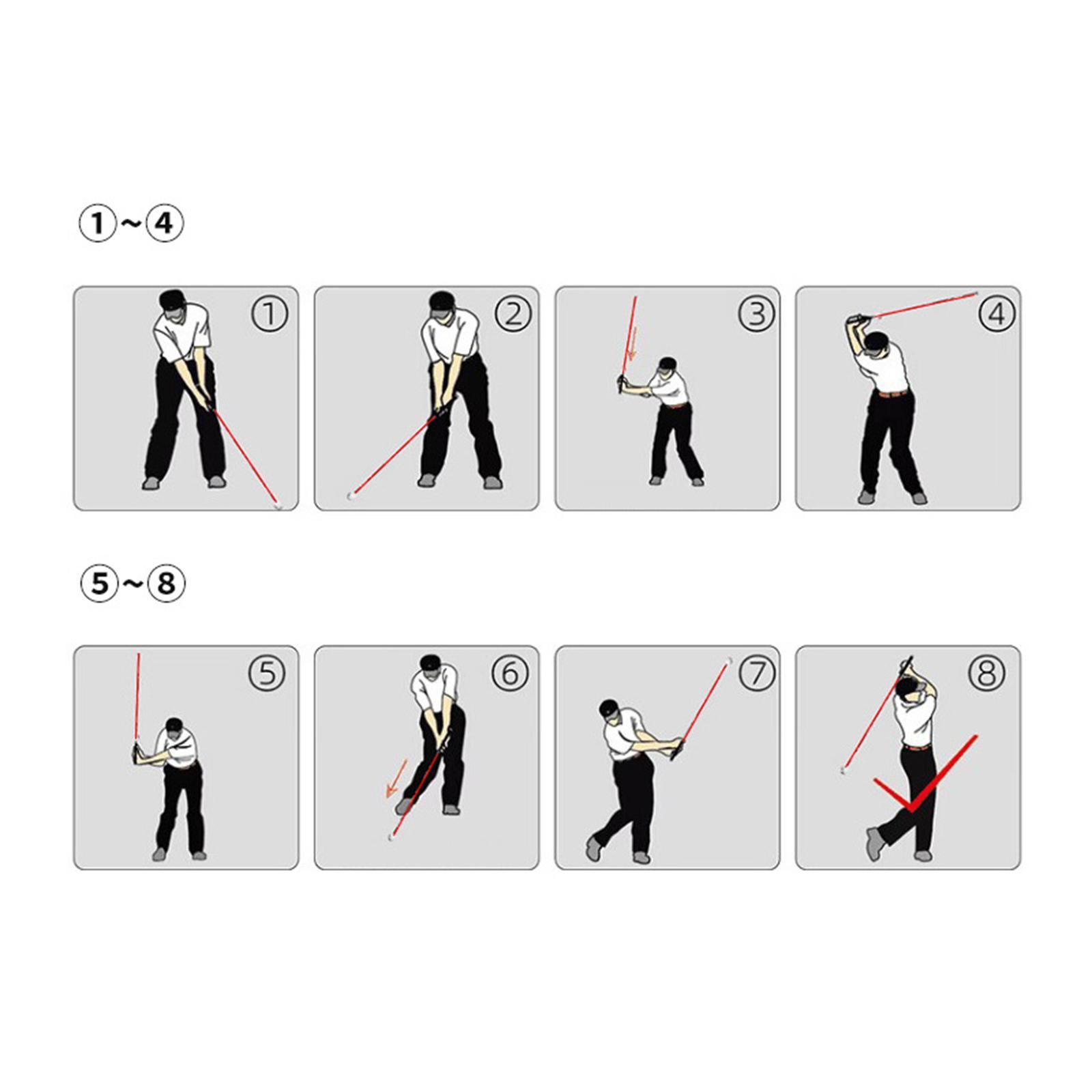 Golf Swing Trainer Exerciser Golf Trainer Swing for Adult Training Equipment