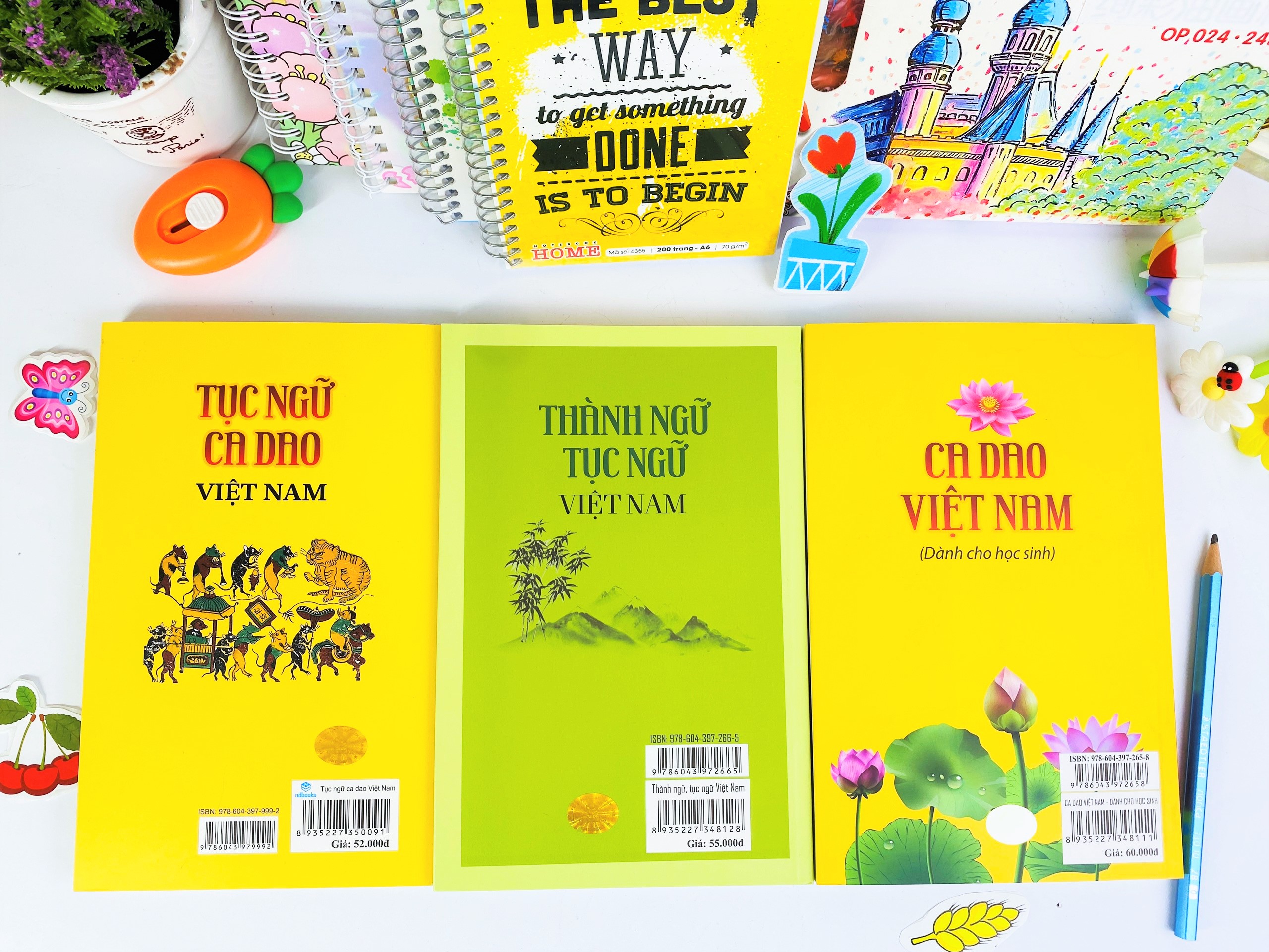 Sách - Combo 3 cuốn Thành ngữ, tục ngữ và ca dao Việt Nam - ndbooks