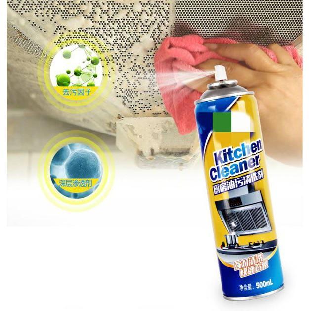 Bình xịt tẩy rửa nhà bếp đa năng Kitchen Cleaner | Chai xịt vệ sinh nhà bếp