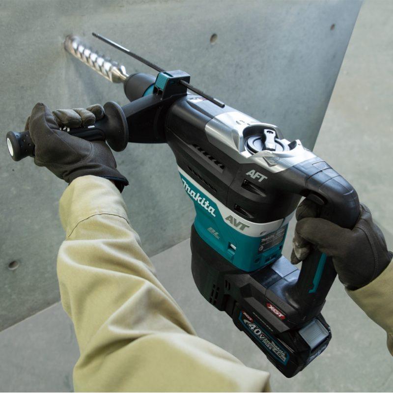 MÁY KHOAN ĐỘNG LỰC DÙNG PIN 40V MAKITA HR005GM201 , 2 PIN 4.0A.H) - HÀNG CHÍNH HÃNG