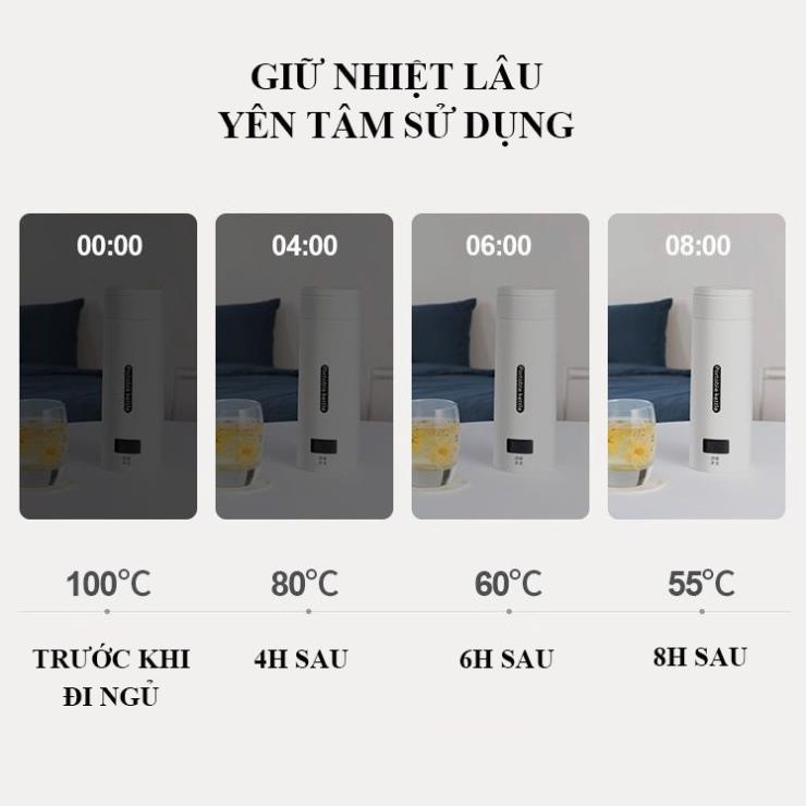 Bình đun nước siêu tốc mini du lịch -K1497