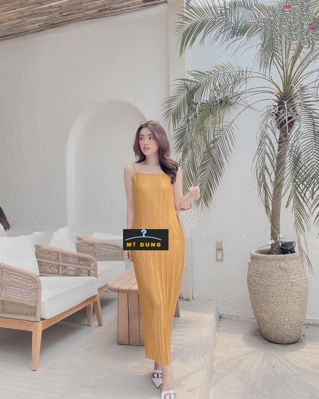 ĐẦM MAXI 2S DẬP LY-ĐƠN GIÃN, NHẸ NHÀNG,SIÊU MÁT