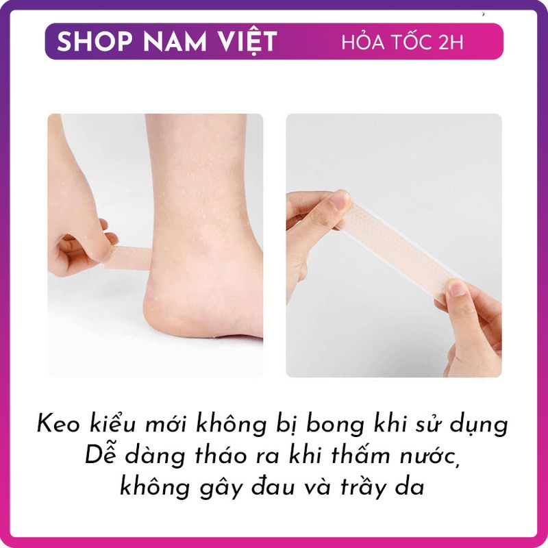 Miếng Dán Gót Chân Gel Bio Bảo Vệ Làn Da 2cm*100cm