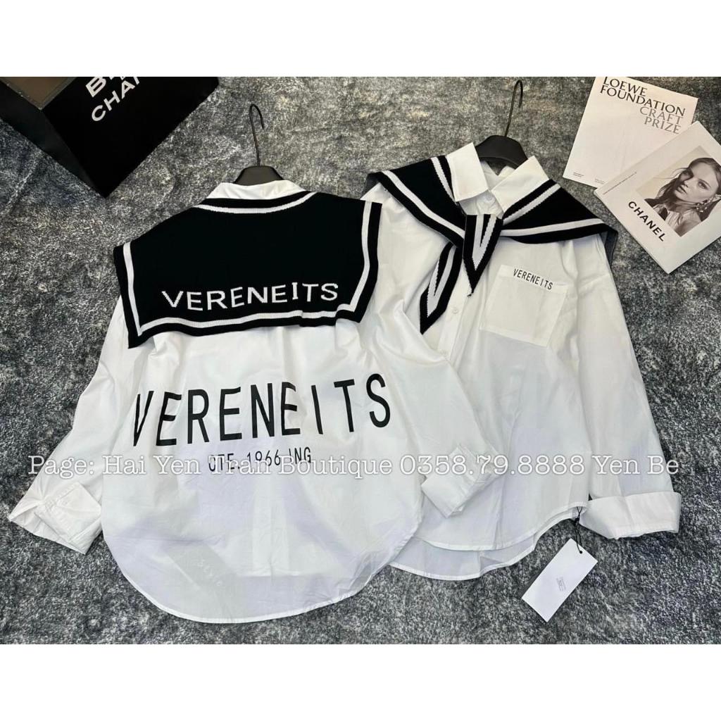 Áo sơ mi kèm khăn điệu đà vải thoải mái chất mềm không khô Trendy Clothing