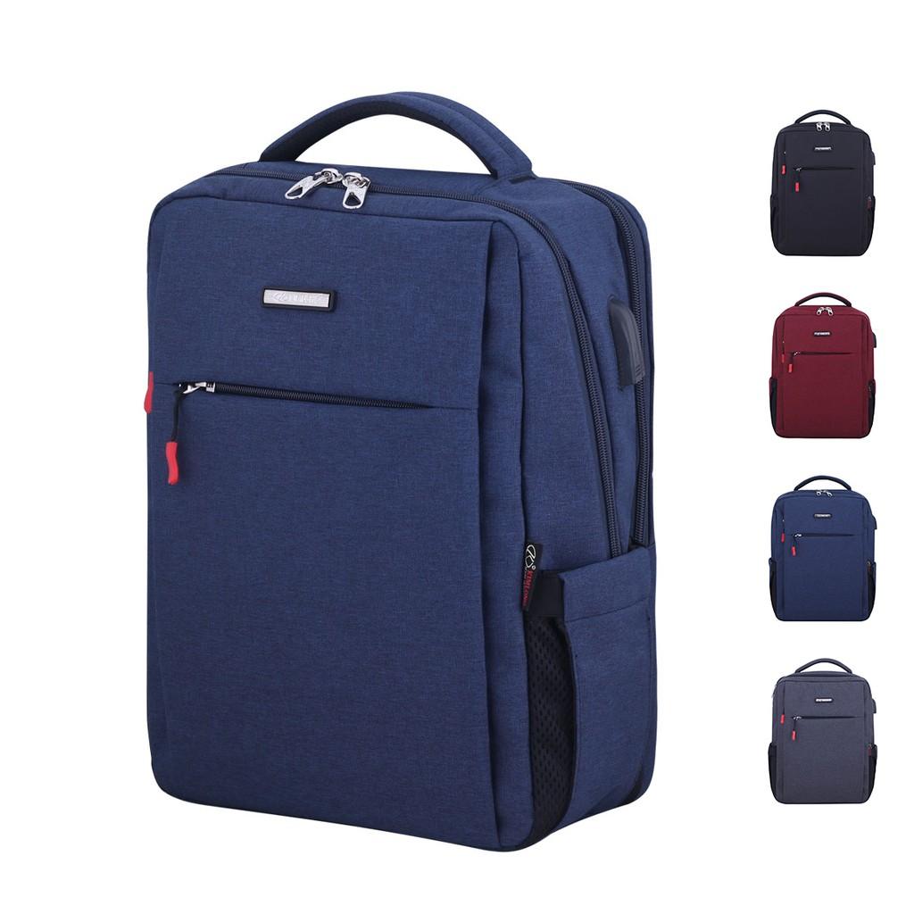 Balo Laptop 14Inch Có Sạc Usb Thời Trang Cao Cấp Kim Long Kl040 - Thời Trang Ti Ti