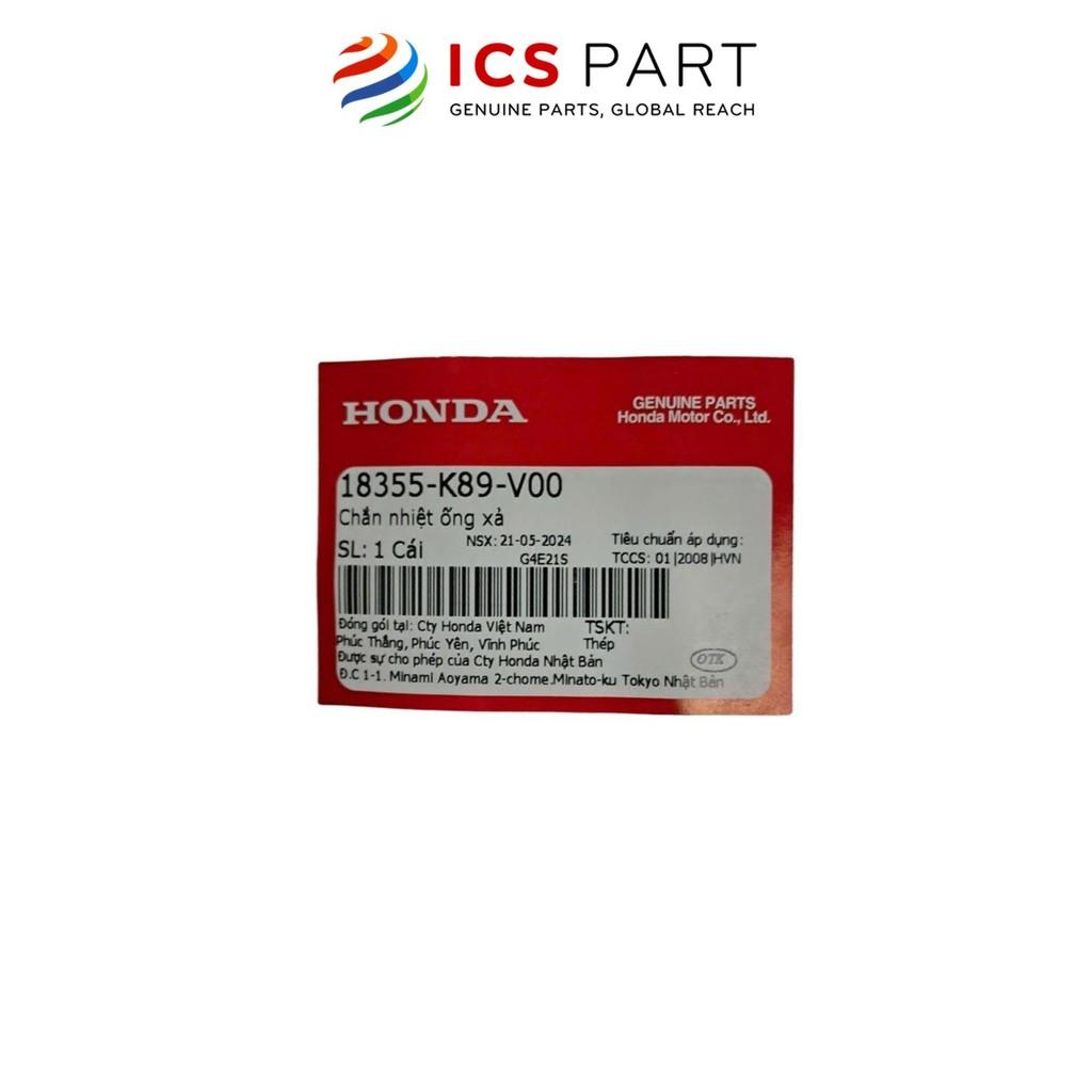 Ốp Pô (Chắn Nhiệt Ống Xả) HONDA Wave 110 2017 (18355K89V00)