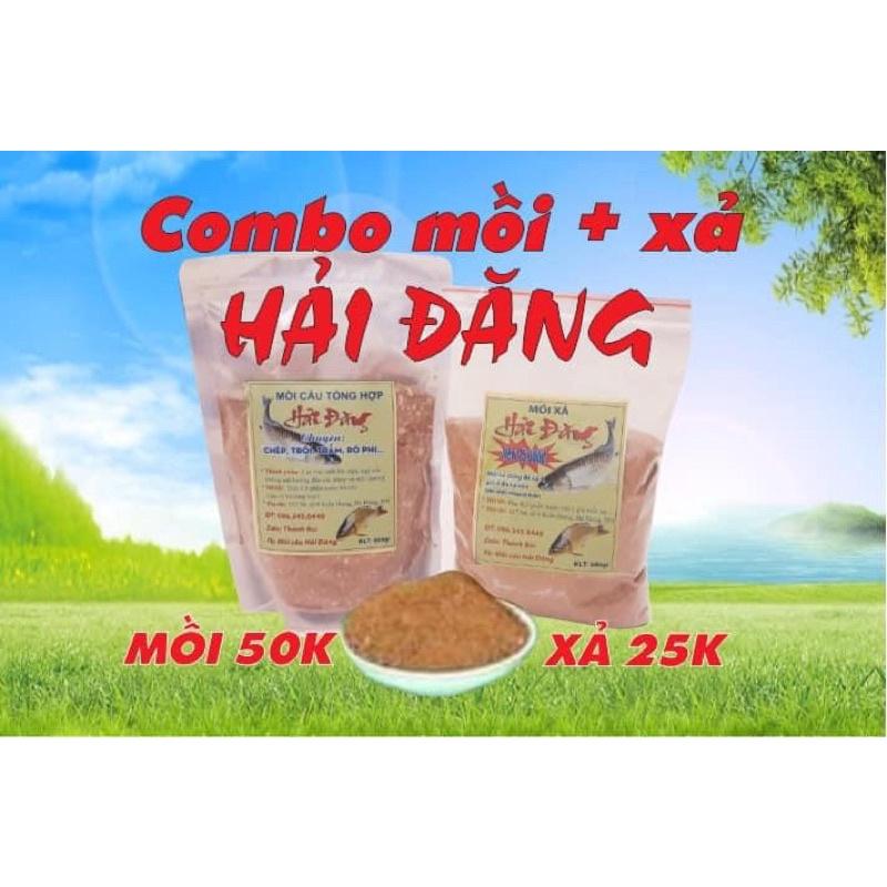 Mồi câu Hải Đăng 500g giá gốc tại xưởng xả kho combo mồi câu và xả chỉ từ 20k