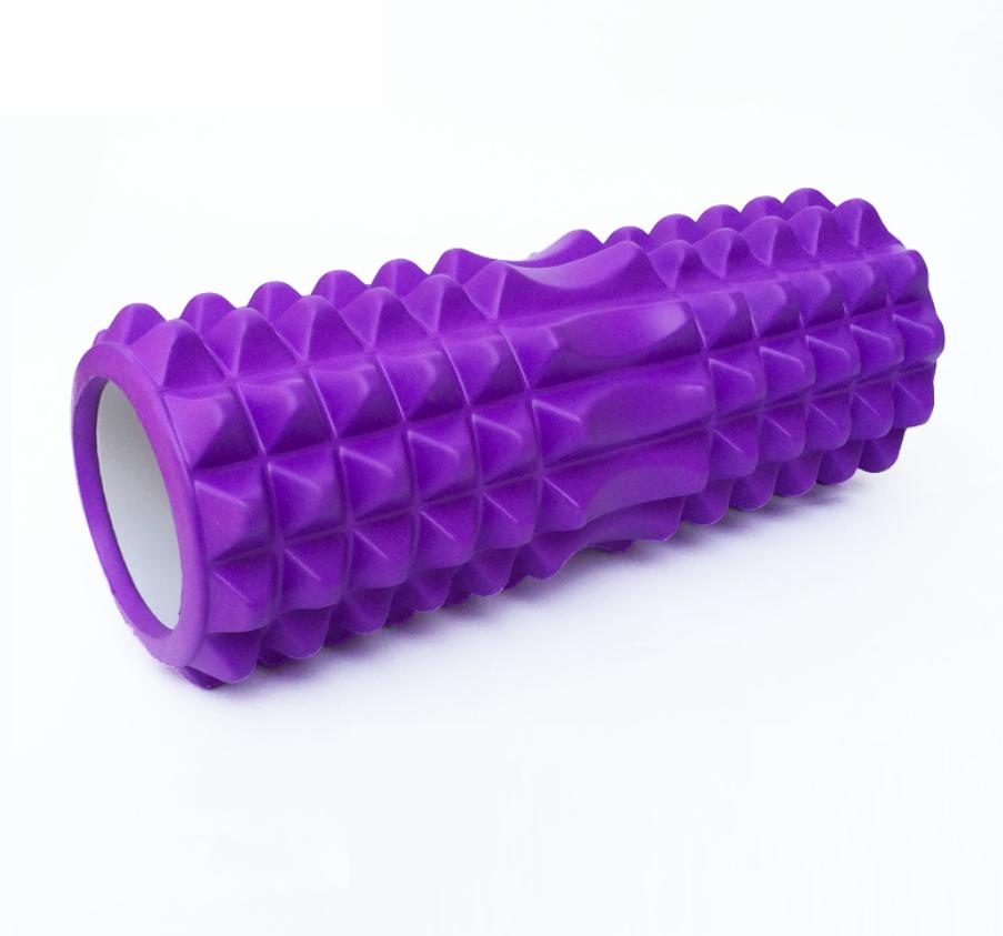 Con Lăn Foam Roller Massage gai 33cm- Ống Lăn Dãn Cơ Tập Gym, Yoga, Thể Hình