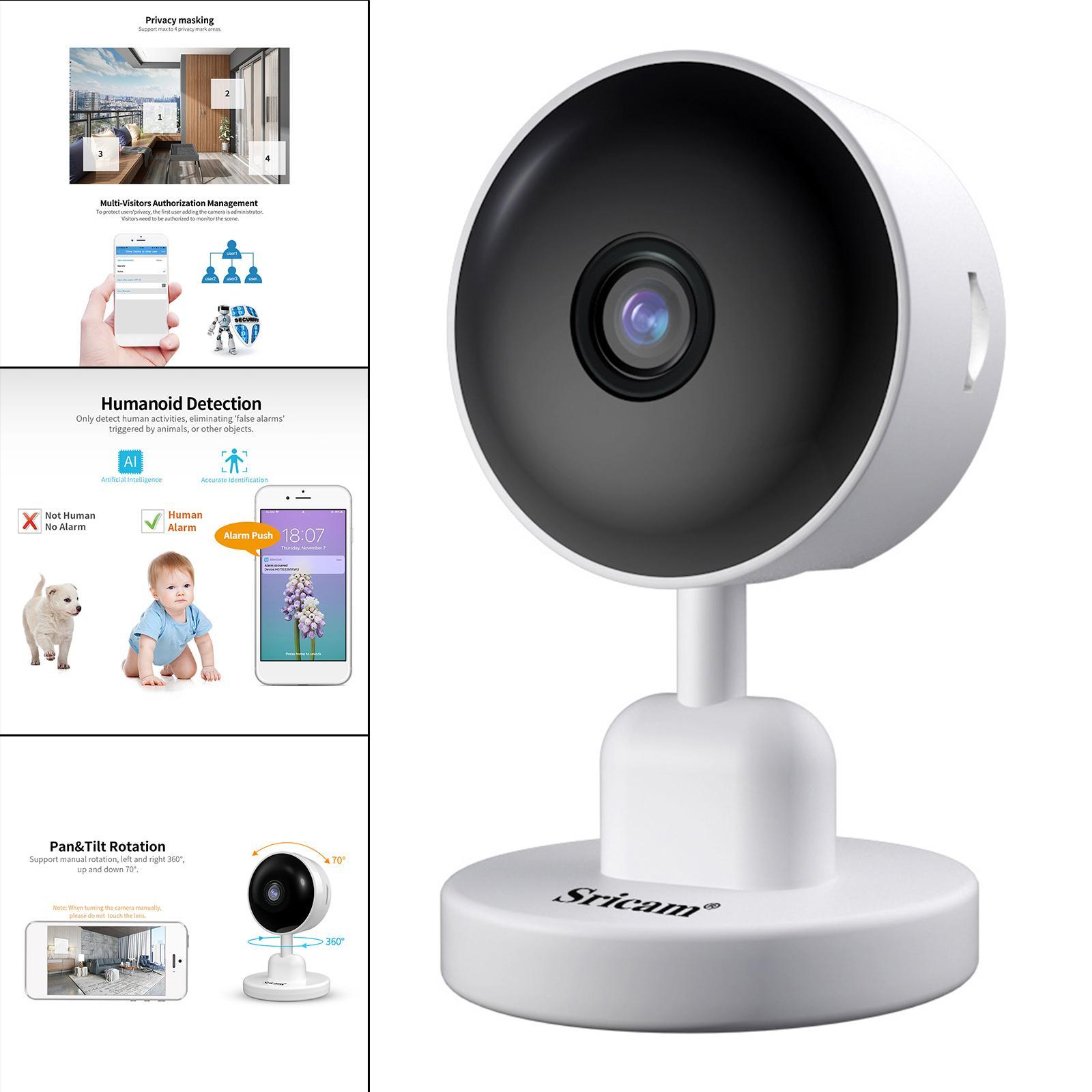 WiFi Camera 1080P Cloud IP Security Camera Wireless Auto-Cruise CCTV
