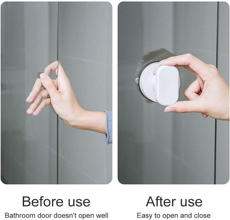 Tay Nắm Cửa Cốc Hút Giấc Mơ Nhà Bếp 2 Chiếc Cốc Hút Kéo Ngăn Kéo Tủ Tủ Lạnh Cửa Kính Di Động Di Động Tay Cầm Kéo Với Cốc Hút Mạnh Cho Phòng Tắm